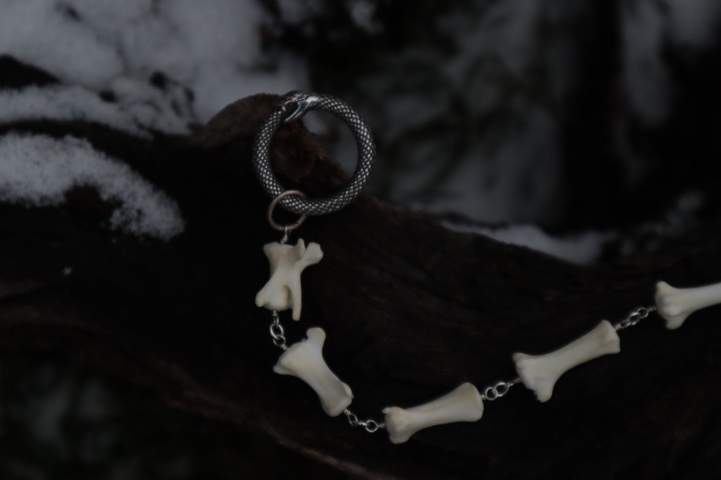 Fluid Coyote Tail Articulation with Ouroboros Ring