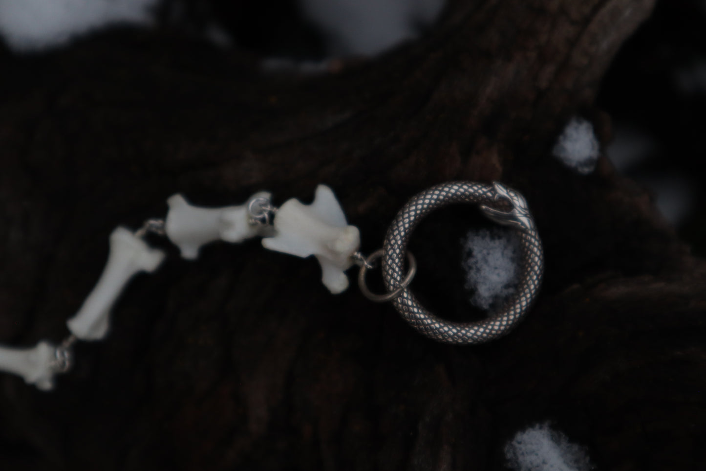 Fluid Raccoon Tail Articulation with Ouroboros Ring
