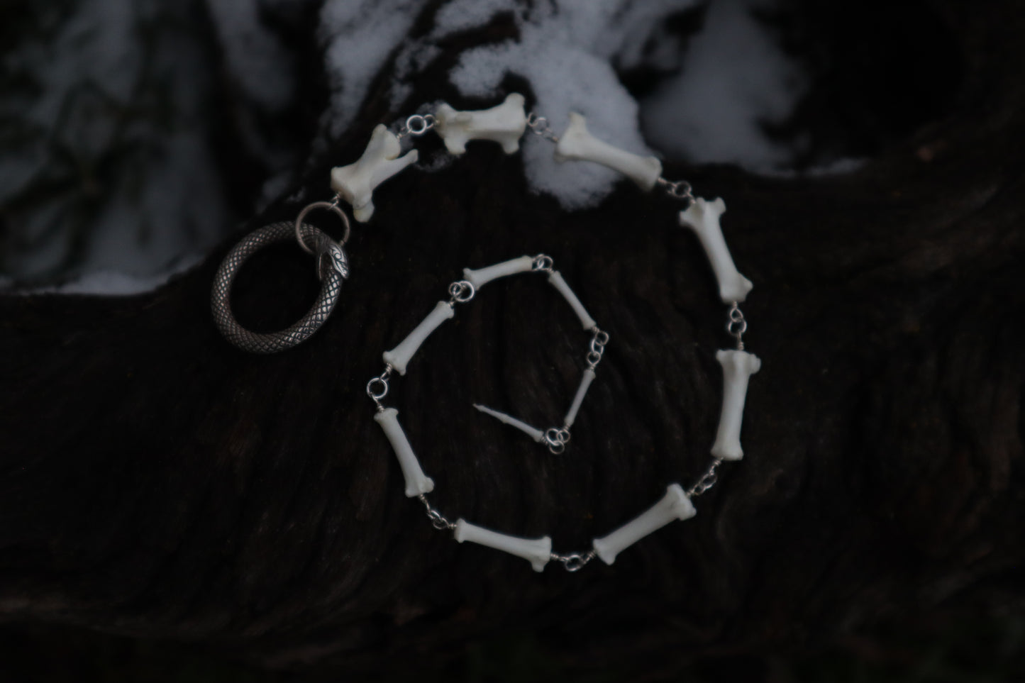 Fluid Raccoon Tail Articulation with Ouroboros Ring