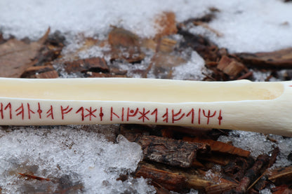 Gray Wolf Tibia Incense Burner