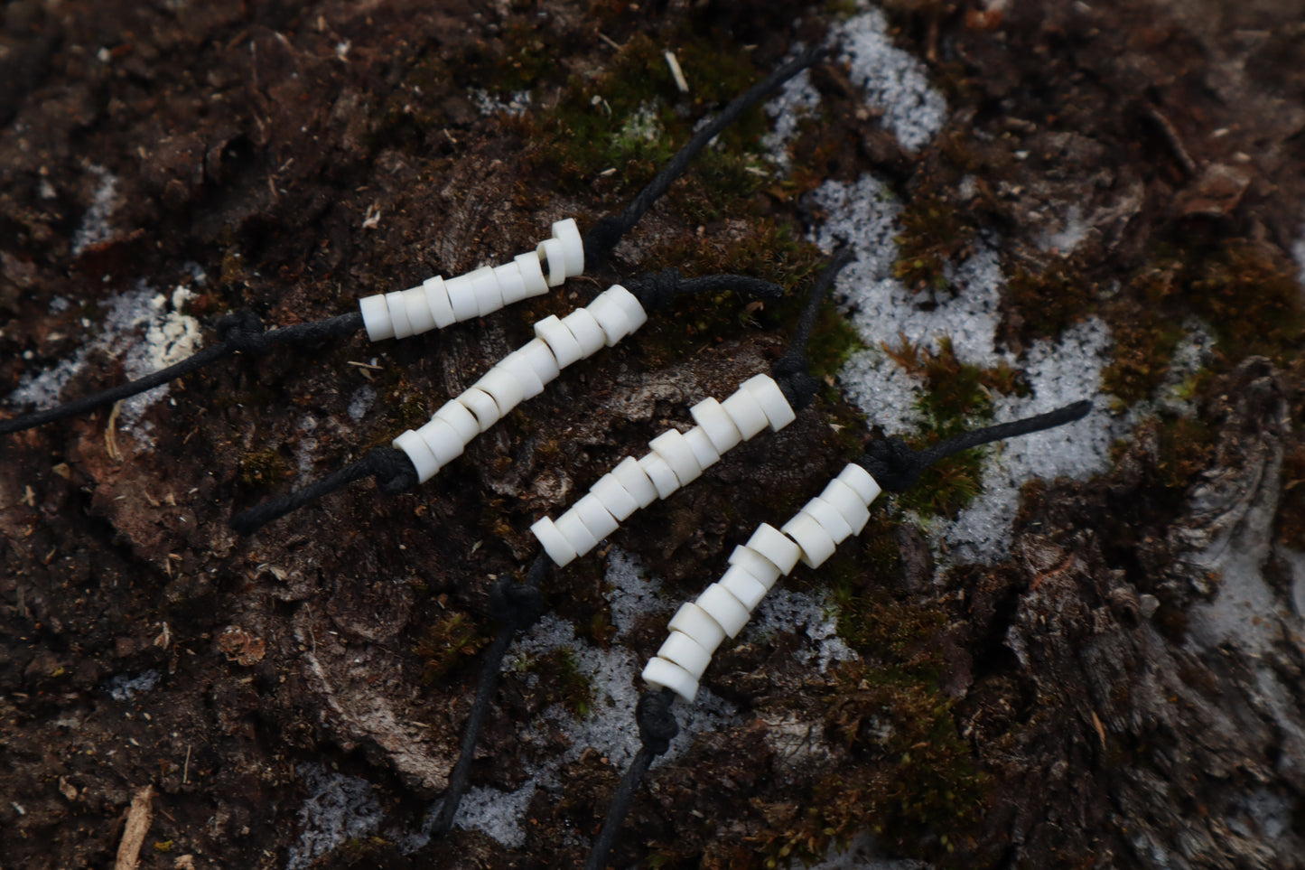 Pine Marten Bone Beads