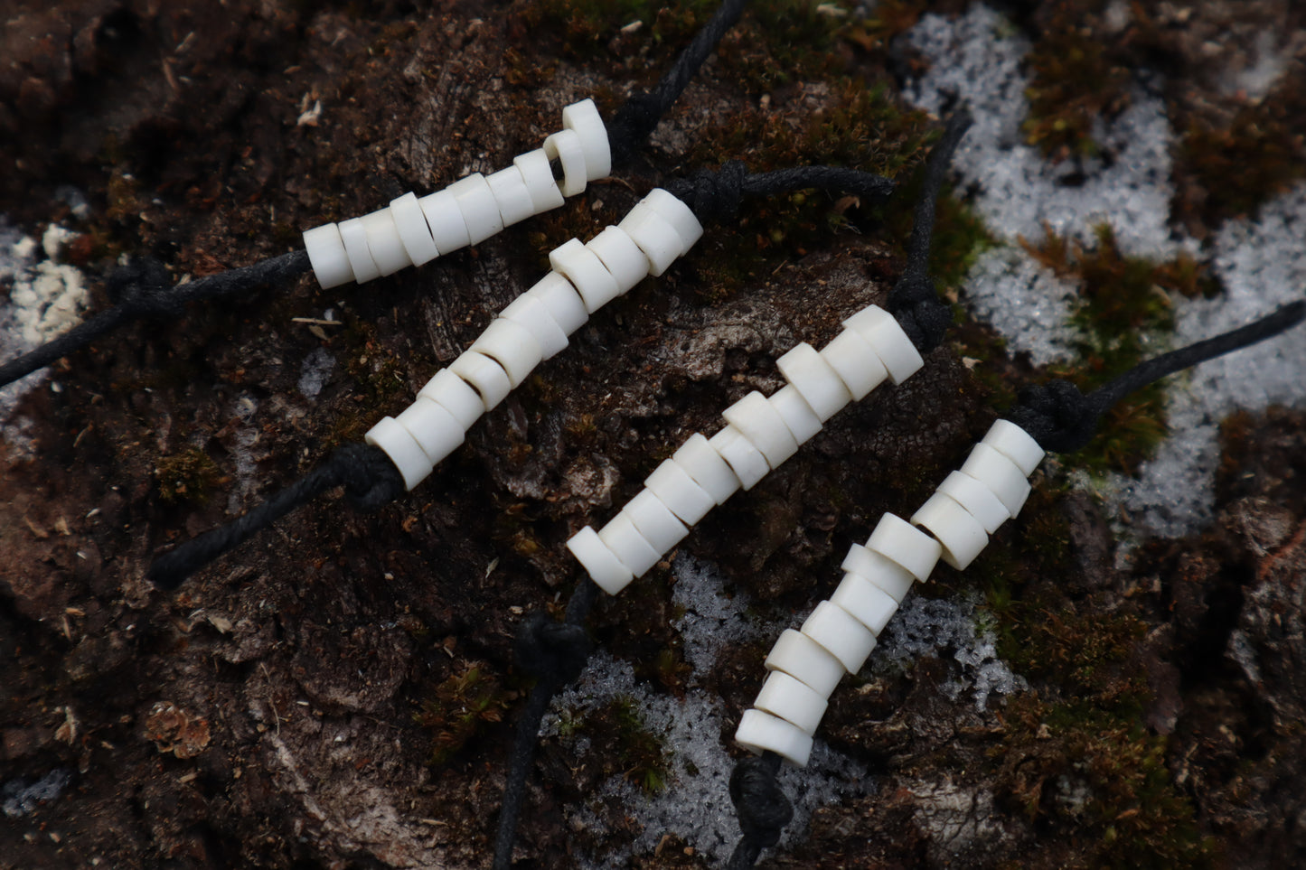 Pine Marten Bone Beads