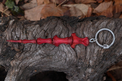 Naturally Stained Elk Tail Articulation