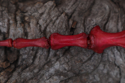 Naturally Stained Elk Tail Articulation