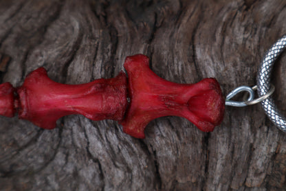 Naturally Stained Elk Tail Articulation