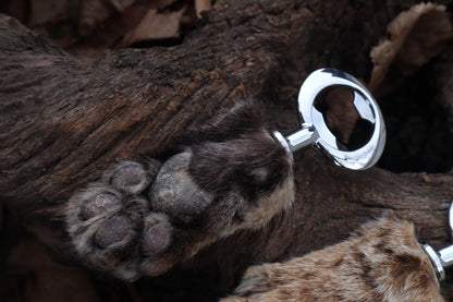 Reserved for Amber Michelle - Bobcat Paw Bottle Opener