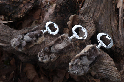 Reserved for Amber Michelle - Bobcat Paw Bottle Opener