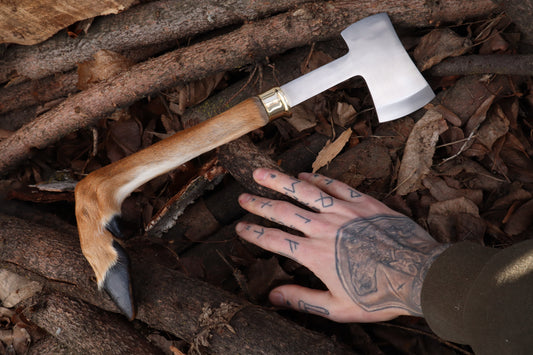 Whitetail Deer Hoof Hatchet