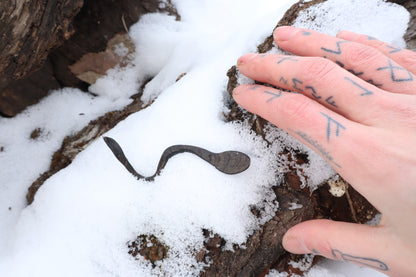 Goat Horn Offering Spoon