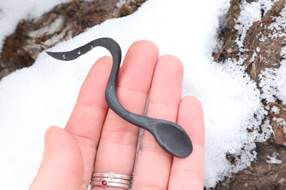 Goat Horn Offering Spoon