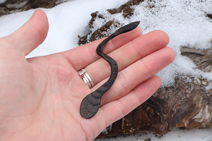Goat Horn Offering Spoon