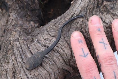 Goat Horn Offering Spoon