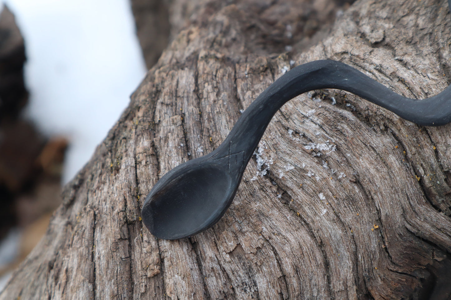 Goat Horn Offering Spoon