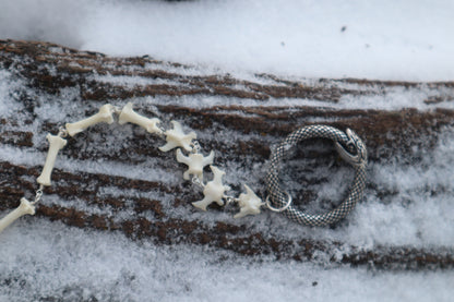 Fluid Pine Marten Tail Articulation with Ouroboros Ring
