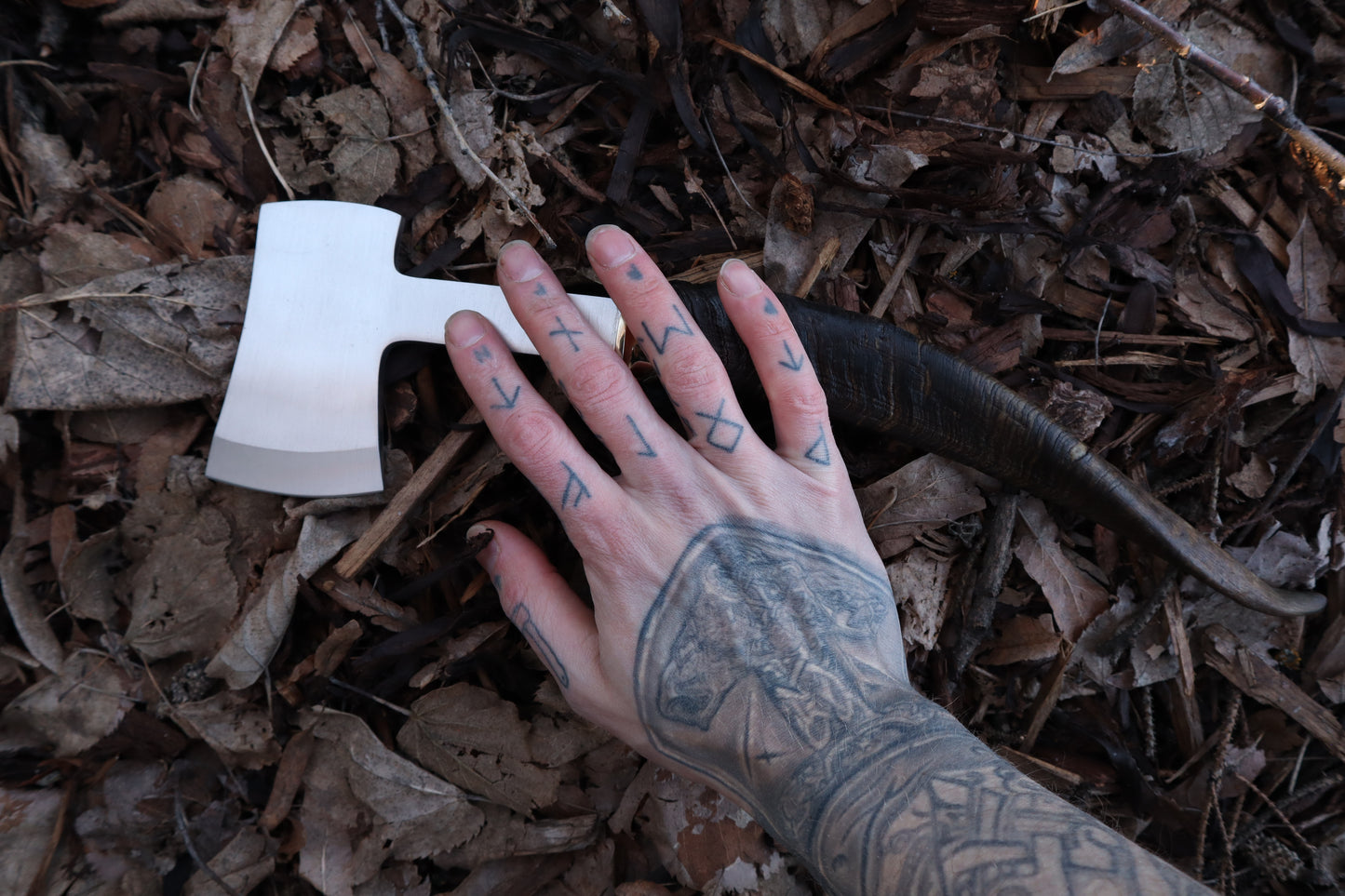 Goat Horn Hatchet