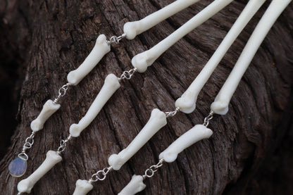 Fluid Red Fox Paw Articulation with Opal “Claws”