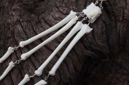 Fluid Red Fox Paw Articulation with Opal “Claws”
