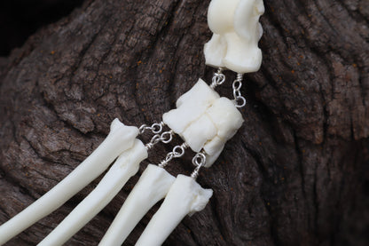 Fluid Red Fox Paw Articulation with Opal “Claws”