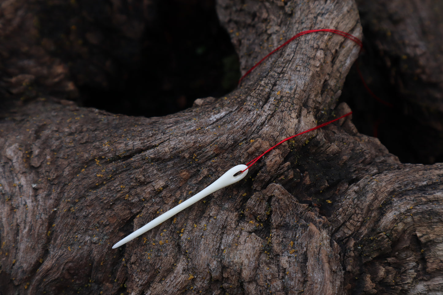Reserved for Miss Acquirer - Wolf Bone Sewing Needle
