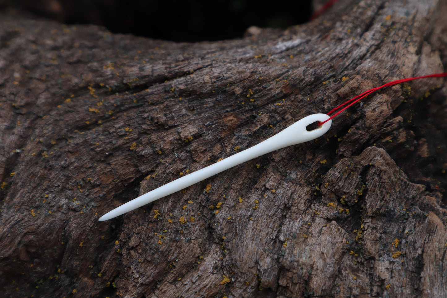 Reserved for Miss Acquirer - Wolf Bone Sewing Needle
