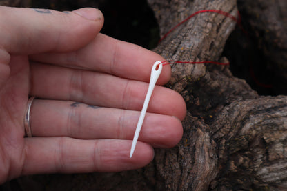 Reserved for Miss Acquirer - Wolf Bone Sewing Needle