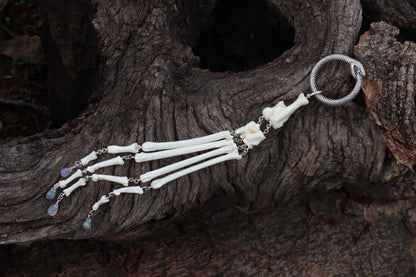 Fluid Red Fox Paw Articulation with Opal “Claws”