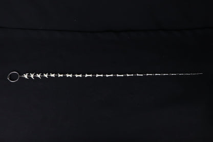 Fluid Domestic Cat Tail Articulation with Ouroboros Ring