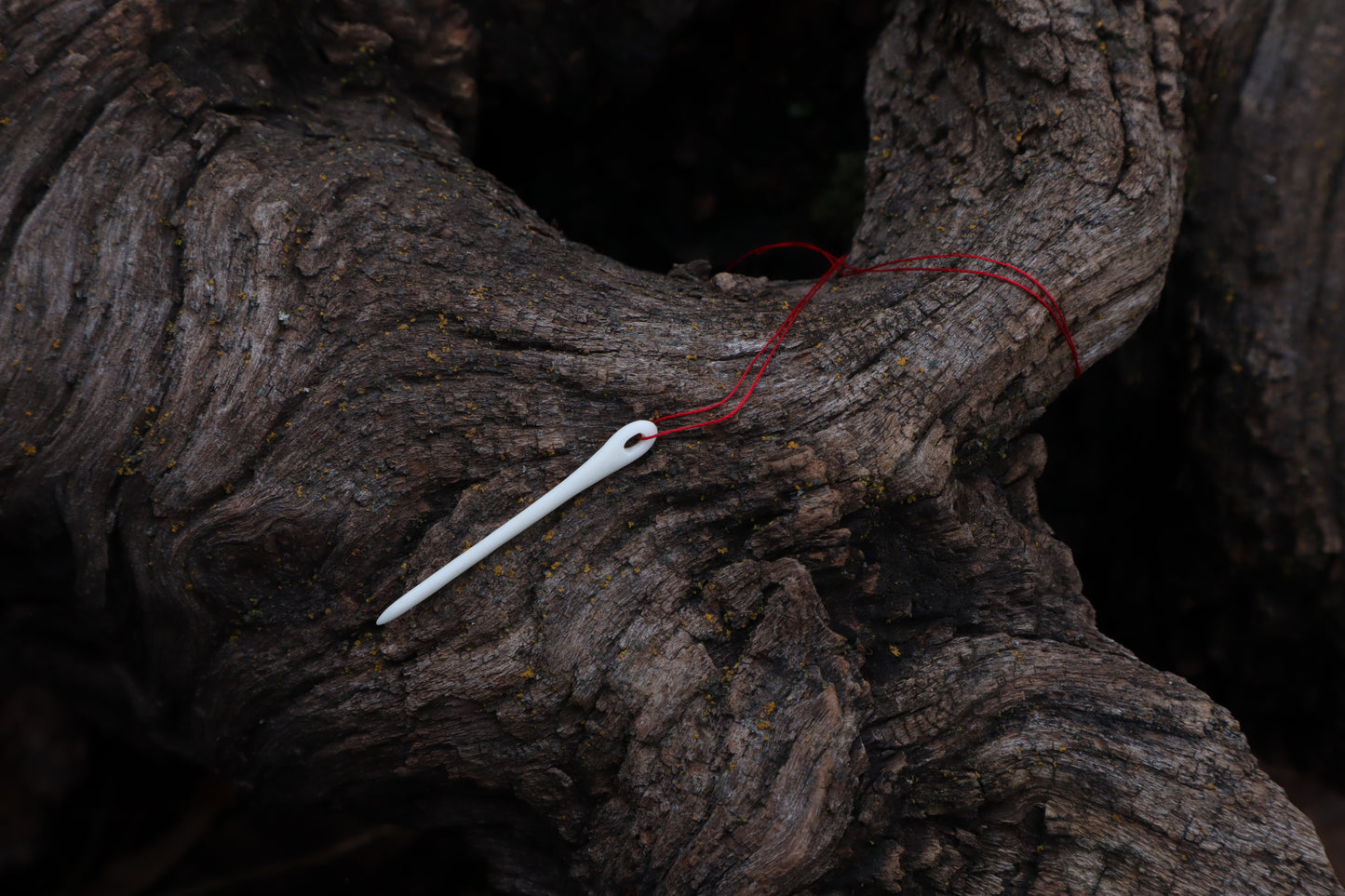 Wolf Bone Sewing Needle