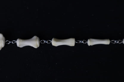 Whitetail Deer Tail Articulation with Ouroboros Ring