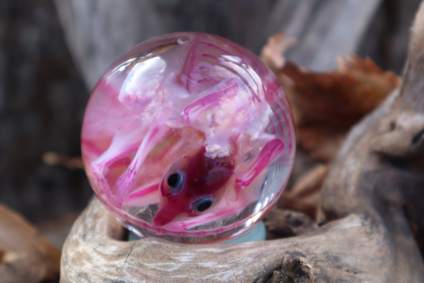 Diaphonized Rat Crystal Ball with Twisted Roots