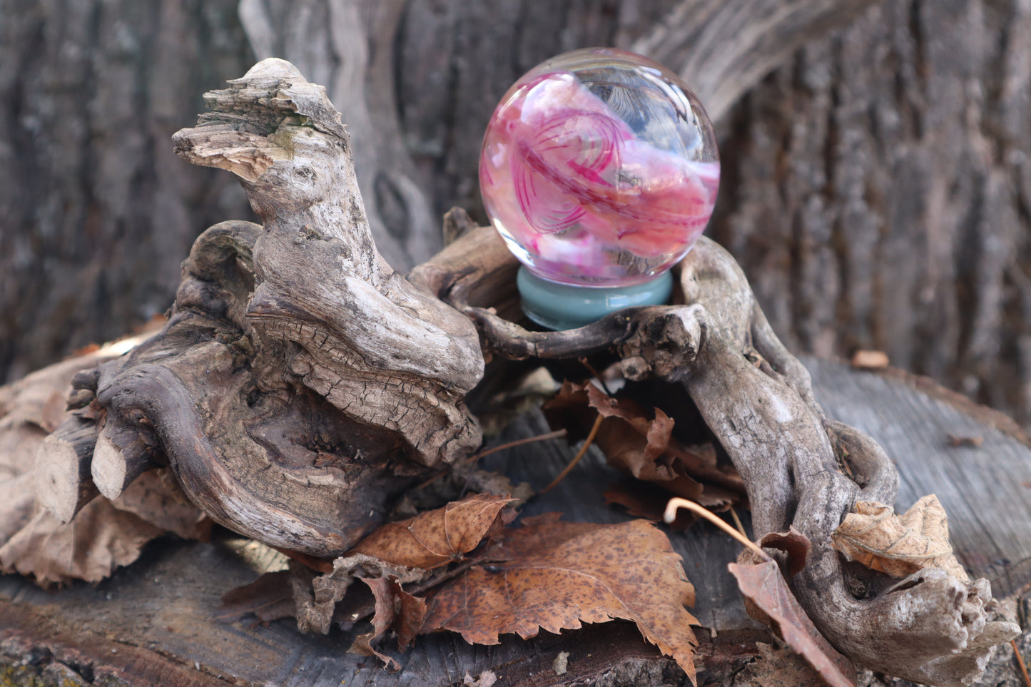 Diaphonized Rat Crystal Ball with Twisted Roots