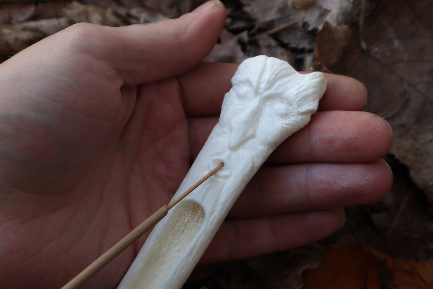 Wolf Bone Forest Spirit Incense Burner
