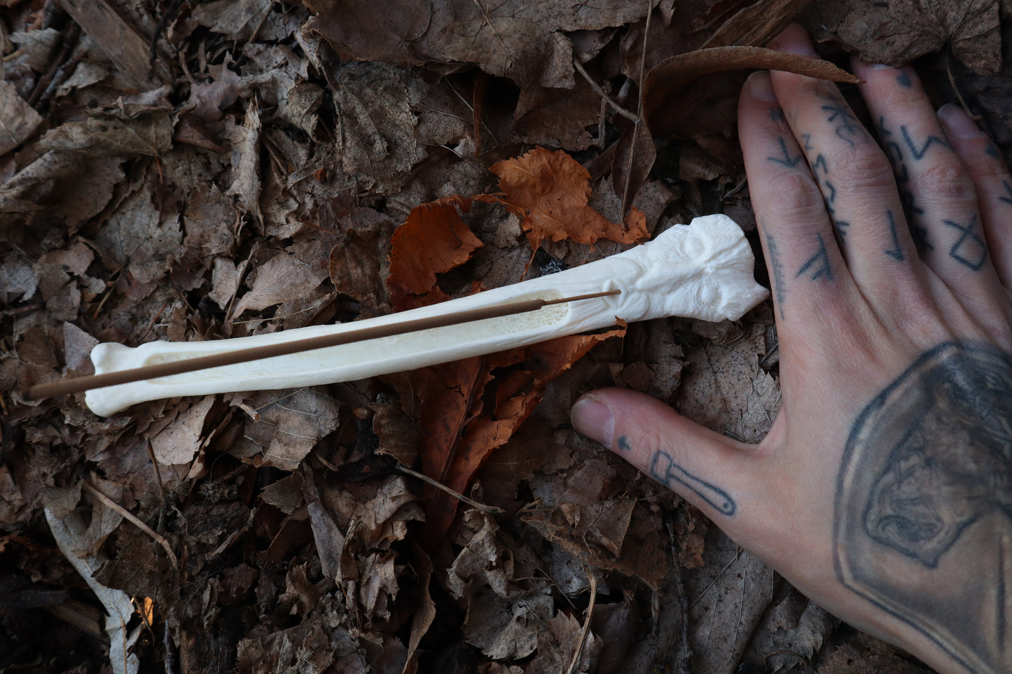 Wolf Bone Forest Spirit Incense Burner