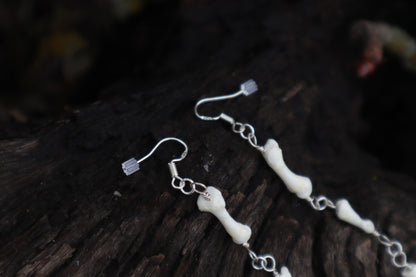 Fluid Porcupine Toe Earrings