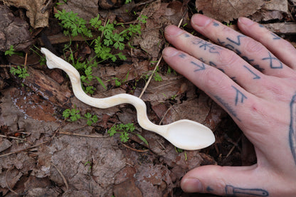 Reserved for Witch.Room - Elk Bone Offering Spoon