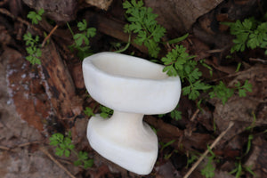 Elk Bone Offering Tools - Chalice and Spoon