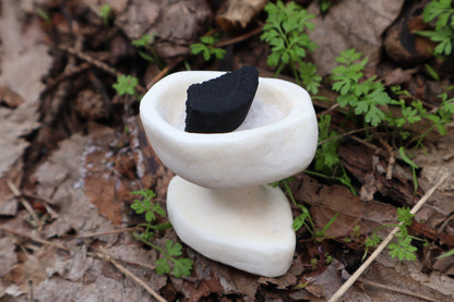 Elk Bone Offering Tools - Chalice and Spoon