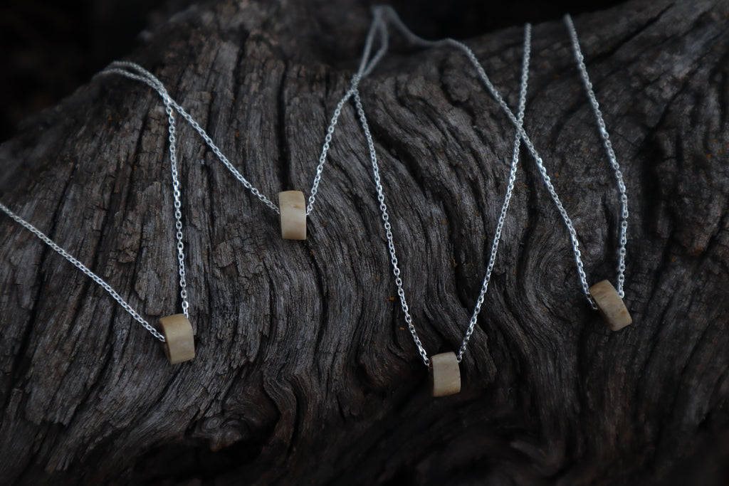 German Shepherd Rib Pendant Necklace