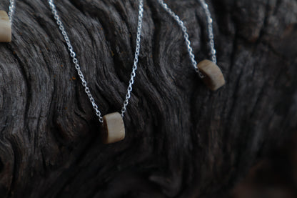 German Shepherd Rib Pendant Necklace