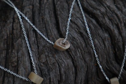 German Shepherd Rib Pendant Necklace