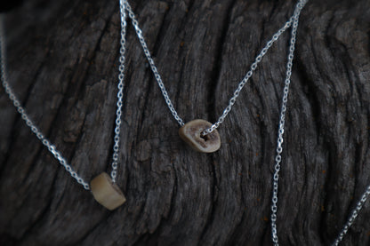 German Shepherd Rib Pendant Necklace