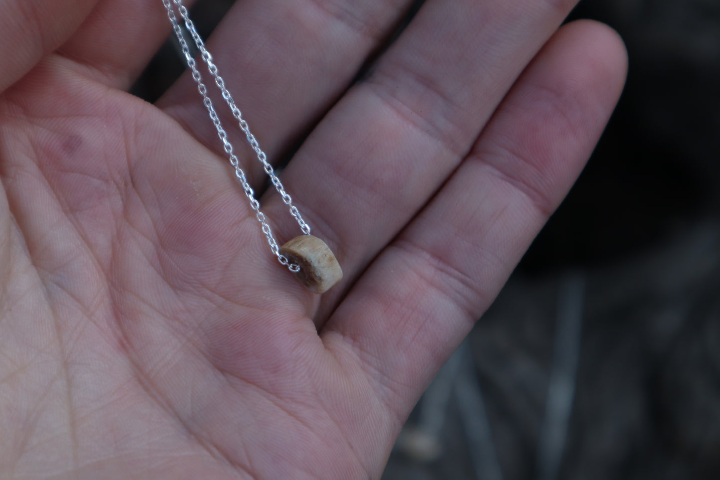 German Shepherd Rib Pendant Necklace