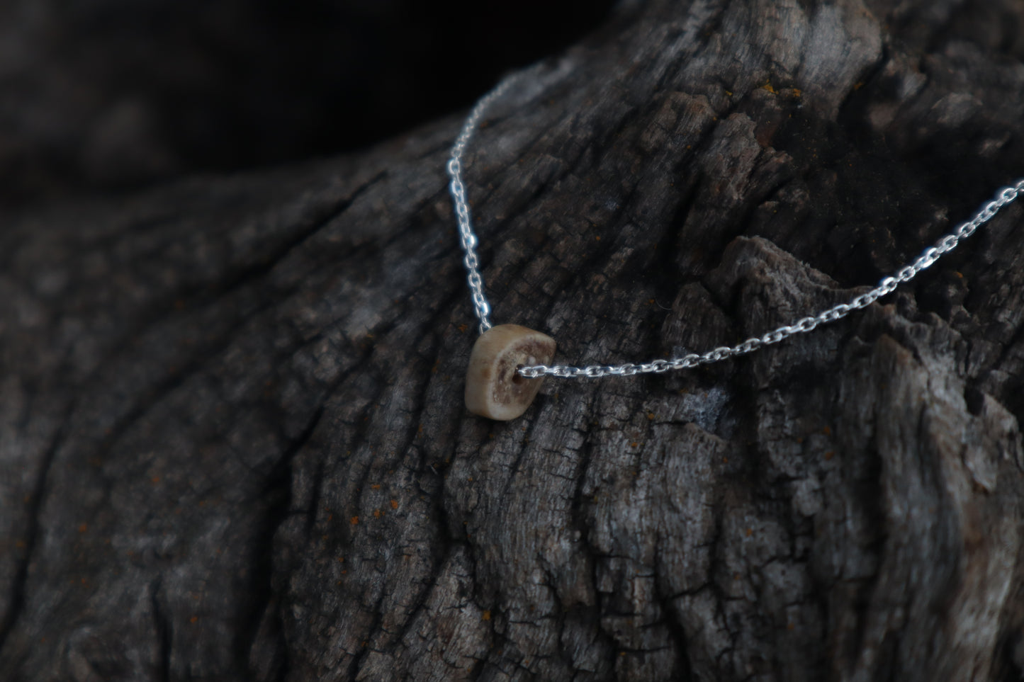 German Shepherd Rib Pendant Necklace