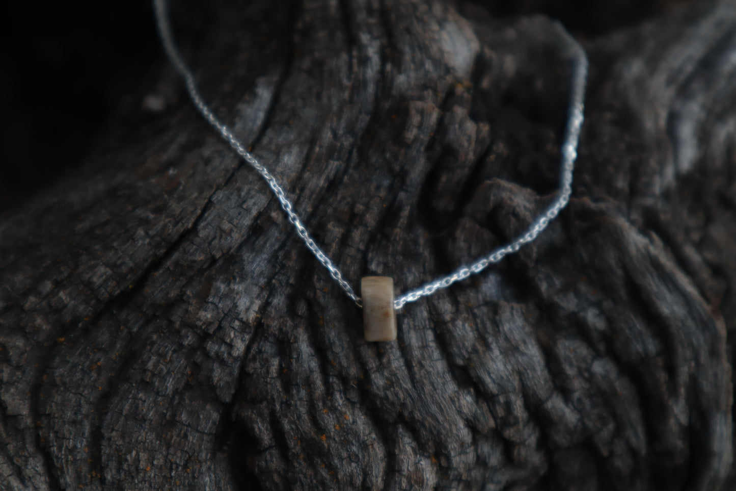 German Shepherd Rib Pendant Necklace