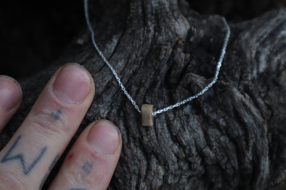 German Shepherd Rib Pendant Necklace