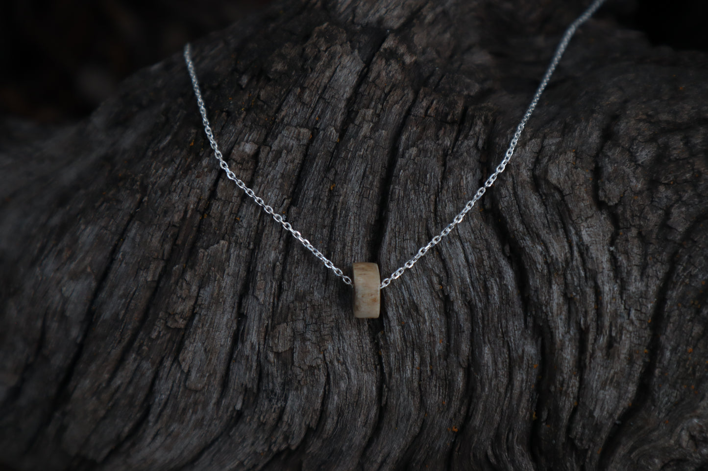 German Shepherd Rib Pendant Necklace