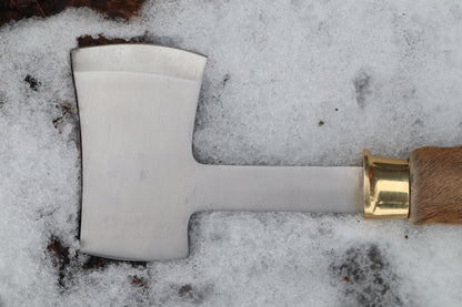 Whitetail Deer Hoof Hatchet with Leather Sheath