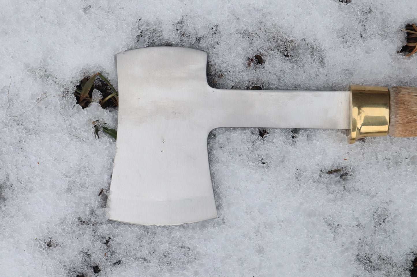 Whitetail Deer Hoof Hatchet with Leather Sheath