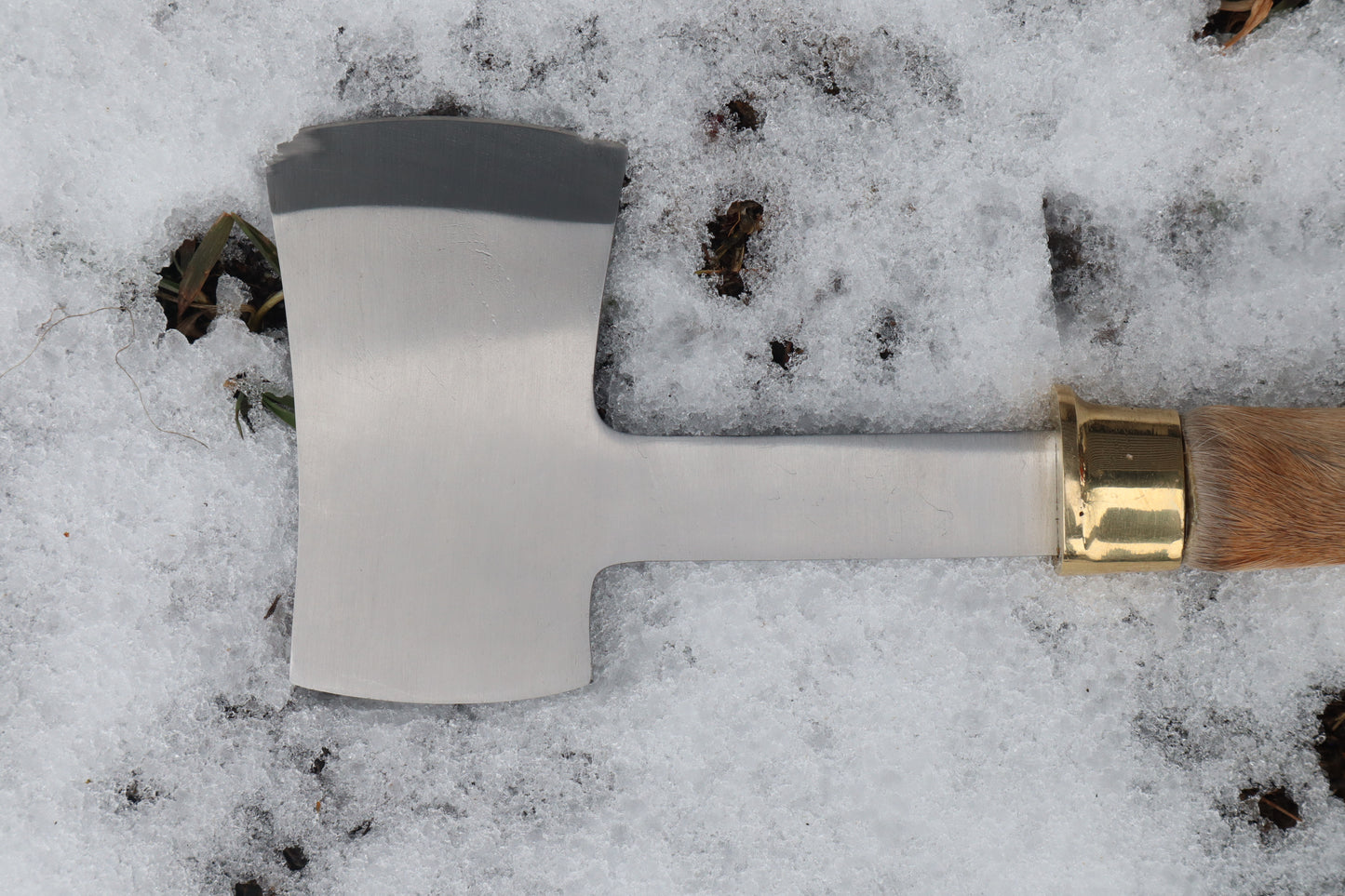 Whitetail Deer Hoof Hatchet with Leather Sheath