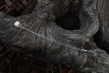 Raccoon Molar Necklace - .925 Sterling Silver
